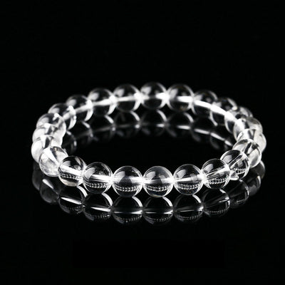 Metal Element Crystal Bracelet - White